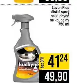 Jip Lavon Plus čistič sprej na kuchyně na koupelny nabídka