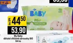 Jip My Baby dětské vlhčené ubrousky BIO 64 ks nabídka