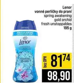 Jip Lenor vonné perličky do praní spring awakening gold orchid fresh unstoppables nabídka