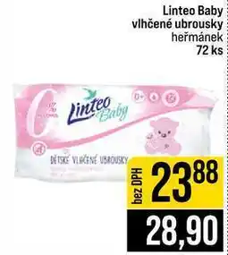 Jip Linteo Baby vlhčené ubrousky heřmánek 72 ks nabídka
