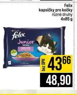 Jip Felix kapsičky pro kočky různé druhy nabídka