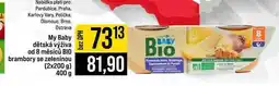Jip My Baby dětská výživa od 8 měsíců BIO brambory se zeleninou (2x200 g) 400 g nabídka