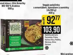 Jip Veggie palačinky s ementálem, špenátem a semínky 4x100 g 400 g nabídka
