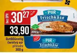 Jip Gut&Günstig čerstvý sýr přírodní nabídka