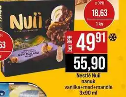 Jip Nestlé Nuii nanuk vanilka+med+mandle 3x90 ml nabídka