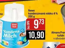 Jip Rewe kondenzované mléko 4% nabídka