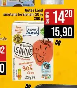 Jip Gutes Land smetana ke šlehání 30 % nabídka
