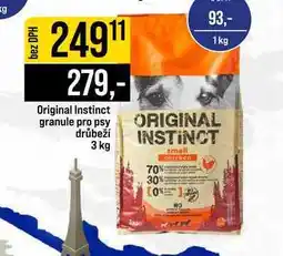 Jip Original Instinct granule pro psy drůbeží nabídka