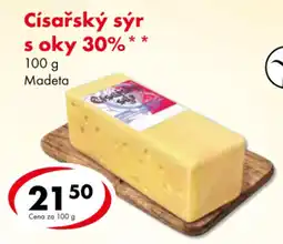 CBA Madeta císařský sýr s oky nabídka