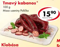 CBA Polička tmavý kabanos nabídka