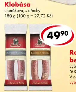 CBA Kmotr uheráková s ořechy nabídka