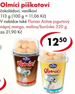 CBA Olma olmíci piškotové nabídka