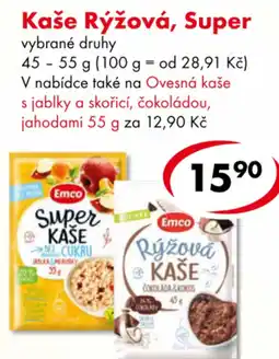 CBA Emco Rýžová kaše nabídka