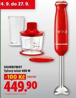 Silvercrest Tyčový mixér 600 W