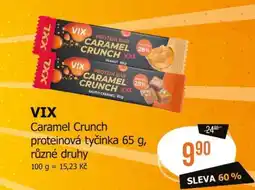 Teta VIX Caramel Crunch proteinová tyčinka 65 g, různé druhy nabídka