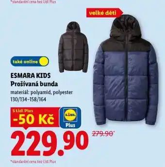 Esmara Kids Prošívaná bunda