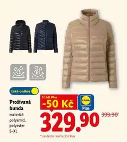 Lidl PROŠÍVANÁ BUNDA nabídka