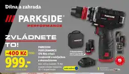 Lidl PARKSIDE PERFORMANCE 12V Aku vrtačí šroubovák s nabíječkou a akumulátorem nabídka