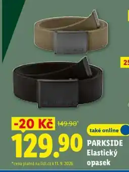 Lidl PARKSIDE Elastický opasek nabídka