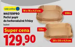 Lidl Masterpro Pečicí papír do horkovzdušné fritézy nabídka