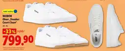 Lidl REEBOK Obuv „Sneaker Court Clean“ nabídka