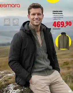 Lidl ESMARA MEN Pánská bunda nabídka
