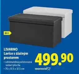 Lidl LIVARNO Lavice s úložným prostorem nabídka