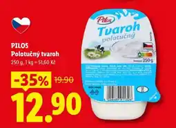Lidl Pilos POLOTUČNÝ TVAROH nabídka