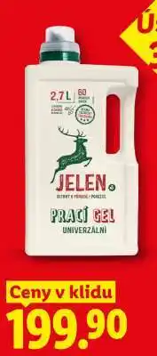 Lidl Jelen Prací gel univerzální nabídka
