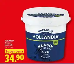 Lidl HOLLANDIA Krémový jogurt bílý nabídka