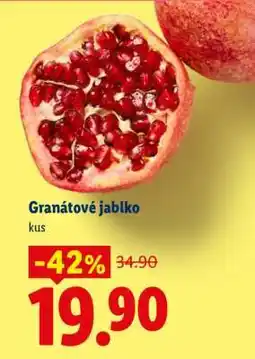 Lidl Granátové jablko nabídka