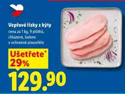 Lidl Vepřové řízky z kýty nabídka
