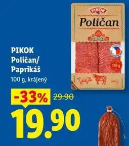 Lidl Pikok Poličan/Paprikáš nabídka
