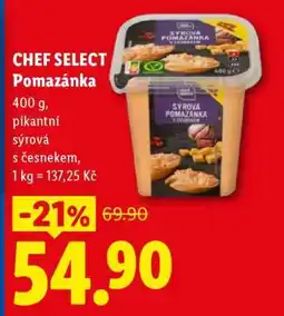 Lidl CHEF SELECT POMAZÁNKA nabídka