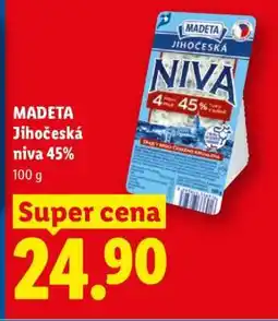 Lidl Madeta Jihočeská Niva 45% nabídka