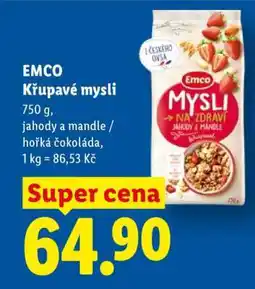 Lidl Emco KŘUPAVÉ MYSLI nabídka