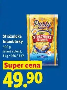 Lidl Strážnické brambůrky nabídka
