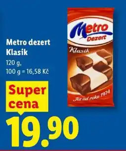 Lidl Metro Dezert Klasik nabídka