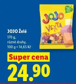 Lidl Jojo želé nabídka