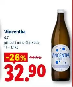 Lidl VINCENTKA nabídka