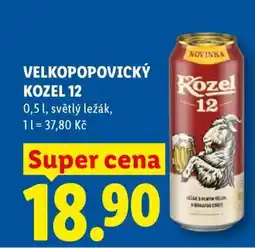 Lidl VELKOPOPOVICKÝ KOZEL 12 nabídka