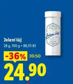 Lidl Jelení lůj nabídka