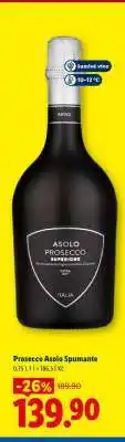 Lidl Prosecco Asolo Spumante nabídka