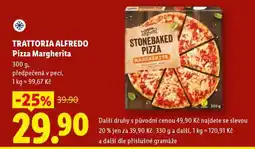 Lidl TRATTORIA ALFREDO Pizza Margherita nabídka