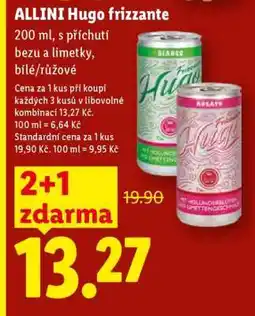 Lidl ALLINI Hugo frizzante nabídka