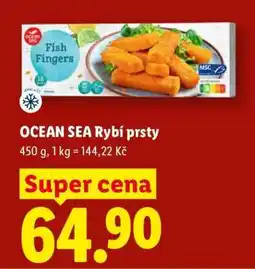 Lidl OCEAN SEA RYBÍ PRSTY nabídka