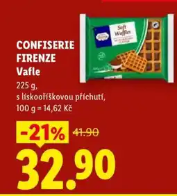 Lidl CONFISERIE FIRENZE Vafle nabídka