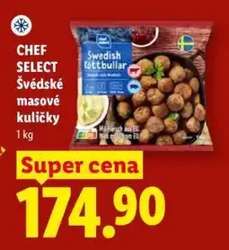 Lidl CHEF SELECT Švédské masové kuličky nabídka