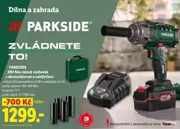 Lidl PARKSIDE 20V Aku rázový utahovák s akumulátorem a nabíječkou nabídka