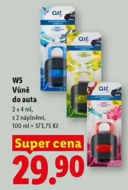 Lidl W5 Vůně do auta nabídka